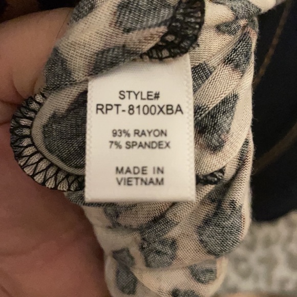 Animal Print Zenana Tank Top - Picture 6 of 6